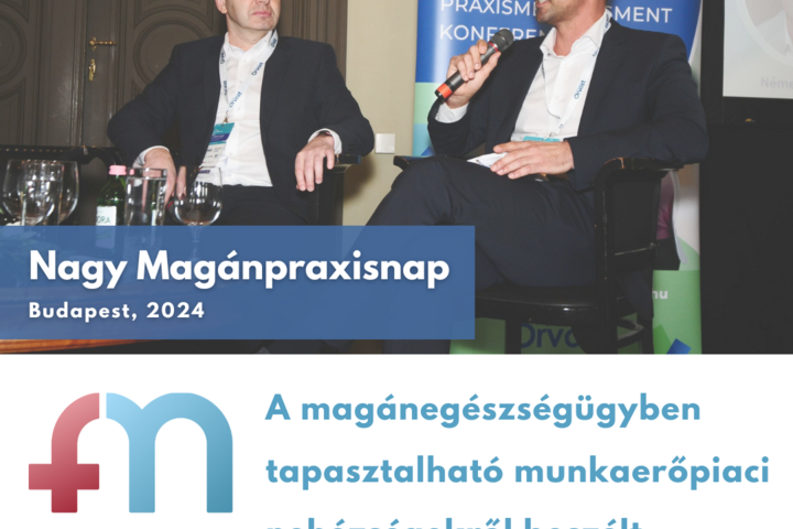 A magánegészségügyben tapasztalható munkaerőpiaci nehézségekről beszélt intézményünk ügyvezetője