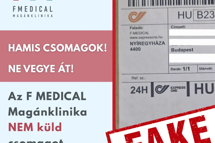 Tovább folytatódnak a visszaélések az F MEDICAL nevével