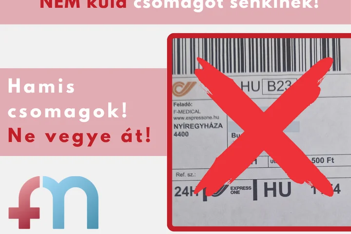 Ismeretlenek ismét visszaélnek az F MEDICAL Magánklinika nevével