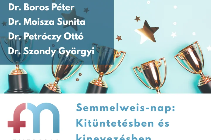Kinevezésben és kitüntetésben részesültek orvosaink Semmelweis nap alkalmából