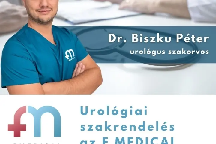 Dr. Biszku Péter az F MEDICAL Magánklinika csapatában